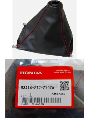 Honda Acura Genuine OEM 83414-ST7-Z10ZA Red Stitch Shift Boot