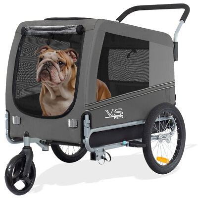 TIGGO VS Pets L Hundeanhnger & Buggy 2 in 1 Fahrradanhnger fr Hunde +  Jogger | eBay.de