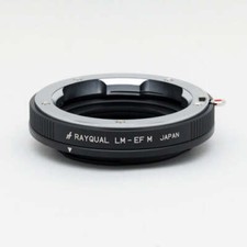 Rayqual Lens Mount Adapter for Leica M lens to Canon EF-M-Mount Made in Japan