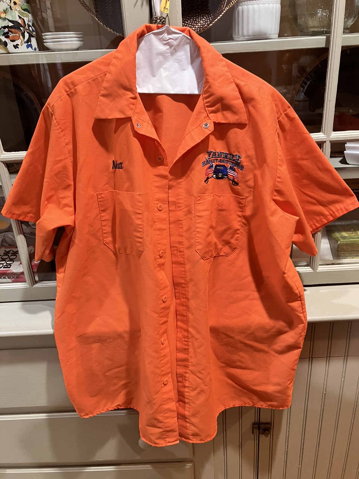 AUTHENTIC RED CAP HARLEY DAVIDSON DEALERSHIP MECH… - image 2