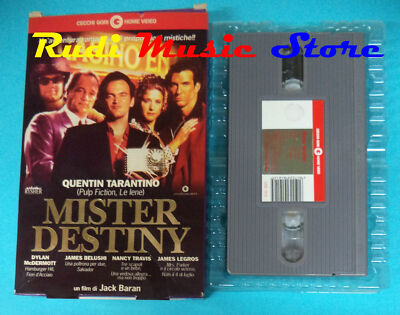 VHS film MISTER DESTINY 1995 Tarantino James Belushi CECCHI GORI (F89) no dvd