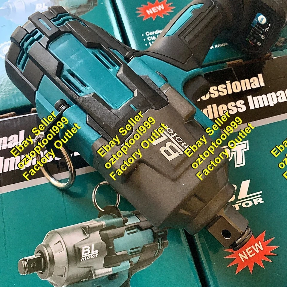 【 2 7 0 0 Nm】3/4'' Brushless Impact Wrench Rattle Gun Fit for Makita 18V battery - image 3 of 3