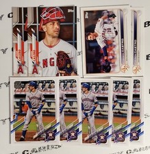 Jason Castro 🔥 9 Card Lot 🔥 Topps Los Angeles Angels Houston Astros