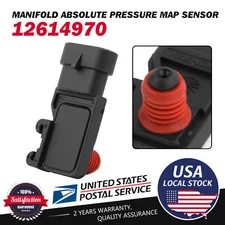 Map Sensor Fit For Chevrolet Opel Intake Air Pressure Sensor 16212460 12614970