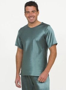 silk satin t shirt