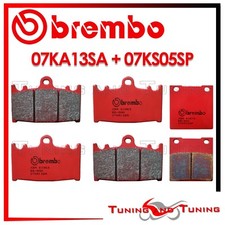 Pastiglie BREMBO Anteriori SA + Posteriori SP PER KAWASAKI ZXR 750 R 1991>1993