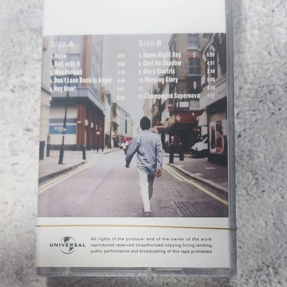 Oasis (What's The Story) Morning Glory? Retro Album Tape Sealed Cassettes Foto 3 de 3