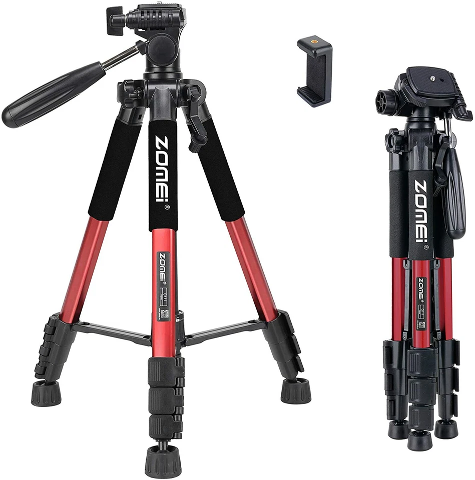 ZOMEI Q111 Aluminium Lightweight Tripod WithPan head For Canon Nikon DSLR Camera - Image 4 of 4