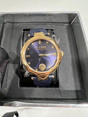 Versus Versace Womens Covent Garden IP Yellow   Gold 32mm Strap Fashion Watch