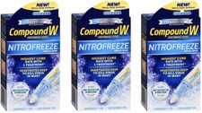 Compound W Nitrofreeze | Wart Removal | 1 Pen & 5 Replaceable Tips (3 Pack)