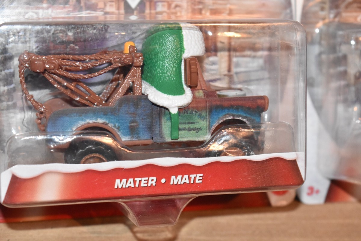 Disney PIXAR Cars LIGHTNING McQUEEN & MATER Christmas Winter