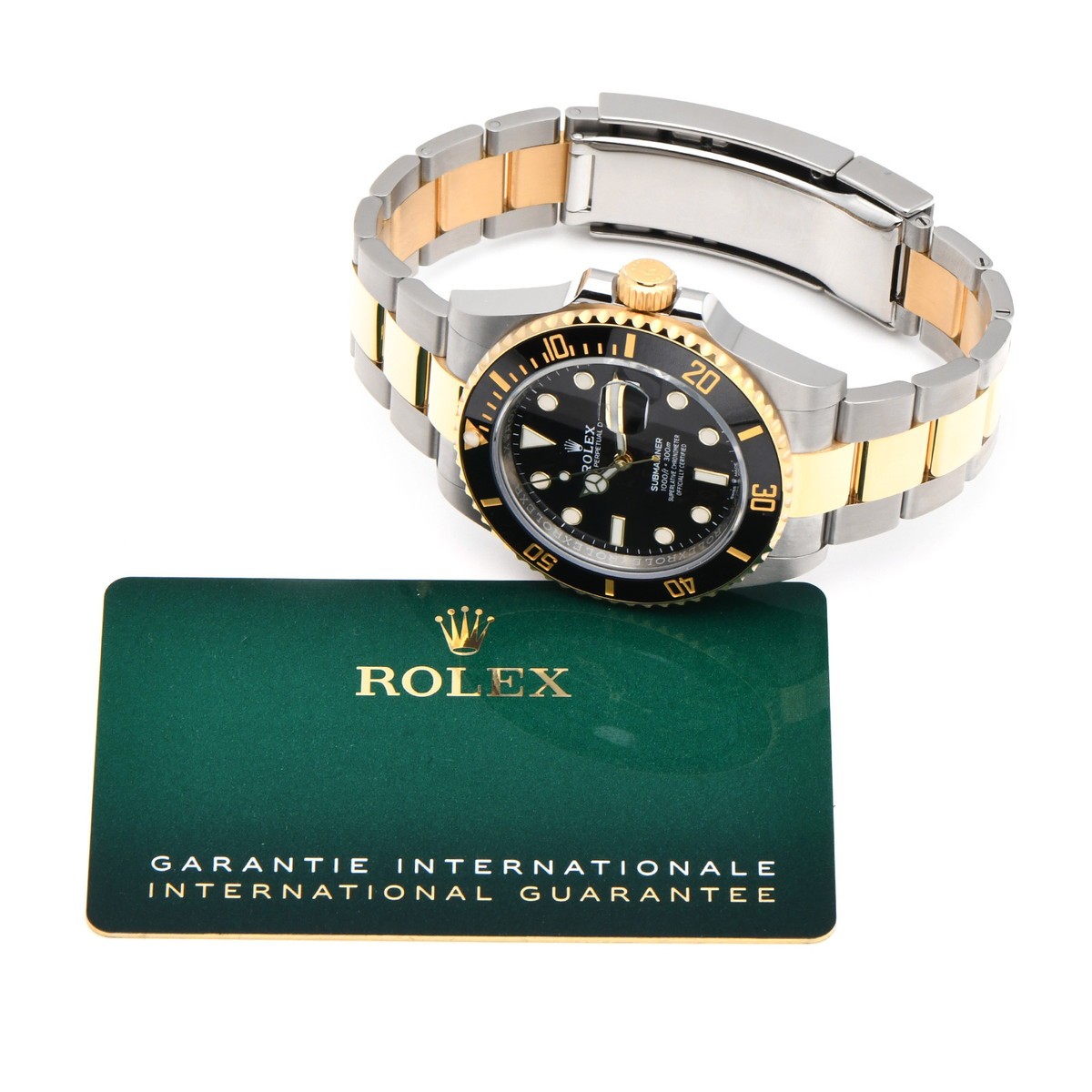 ROLEX Submariner date 126613LN black WATCH 721385 image 5