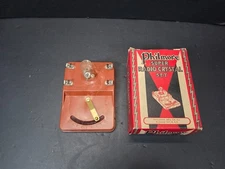 Vintage 1920's PHILMORE SUPER vintage CRYSTAL RADIO SET No. 7001 with box