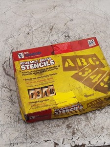 C.H Hanson Reusable Brass Stencils