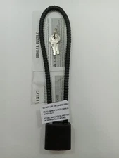 Regal Black Firearm Gun Safety Cable Lock With 2 Keys R15LC 