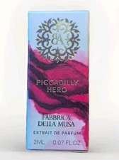 NIB Fabbrica Della Musa Piccadilly Hero Extrait De Parfum 2 ml Spray Sample 