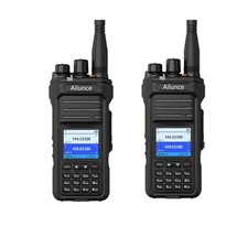 2*Retevis HA1UV Dual Band Ham Walkie Talkie FM IP67 256CH 2800mAh VFO Radio