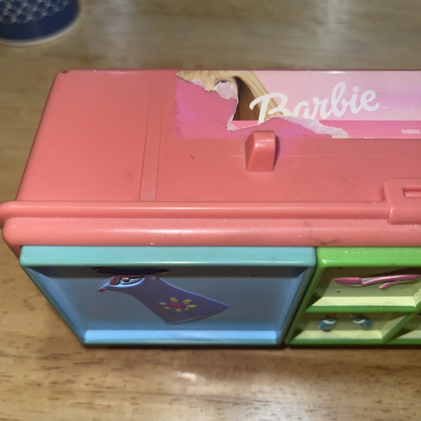 Vintage 1999 Barbie Tara Toy Barbie Accessory Case Storage Organizer please read