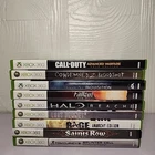 XBOX 360 game bundle lot 9 titles TESTED mostly CIB fallout halo condemned COD