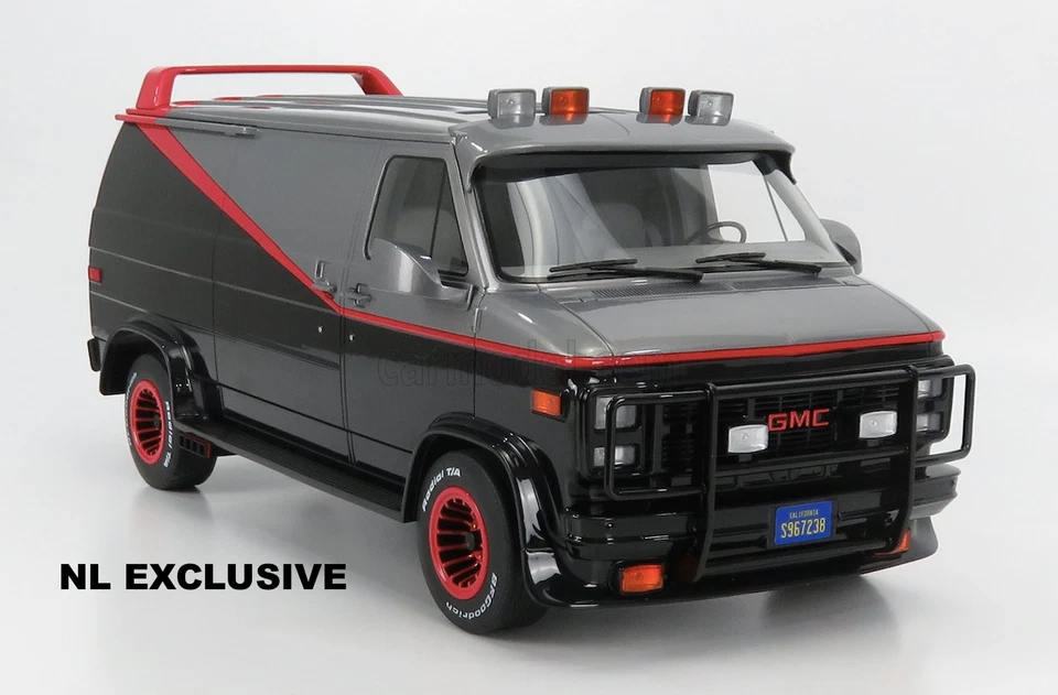 A-Team Van GMC Vandura Greenlight Bespoke Collection Neu in OVP new in box 1:12 - Bild 4 von 4