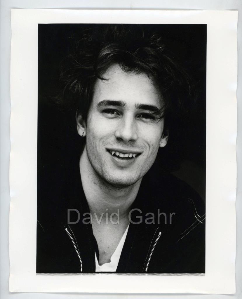 '94 Jeff Buckley NYC Alt Folk Rock Singer Guitarist Old Original Gahr Photo B516