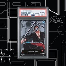 PSA 10 Roronoa Zoro - OP01-001 Alternate Art OP01-001 One Piece Promo 25th