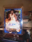 Ja'Kobi Gillespie Blue Auto #CPA-JI /150 Tennessee Volunteers 2025 Bowman Chrome