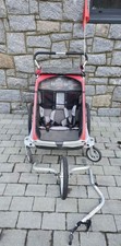Thule Chariot Cougar 2 Double Bike Trailer/Buggy - with running+stroller wheels