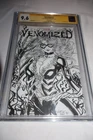 CGC SS 9.6 Venomized 1 Original Sketch Comic Art OOAK Black Cat Ariel Diaz Venom