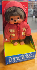 Monchhichi 20cm Dressed Parka NYC Boy, New York City, NEW RETAIL