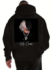 Men's  's Ken Carson Logo Hoodie - Retro Streetwear Pullover with Iconic Signat