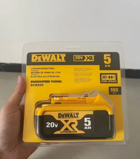 1pc DEWALT 20V Max Premium 5Ah Lithium-Ion Battery / Charger