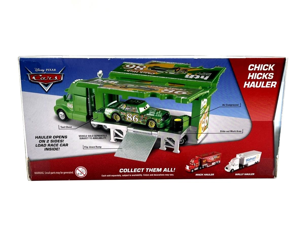 CHICK HICKS HAULER チック　ハウラー カーズ ミニカー Disney Pixar Cars Chick Hicks Hauler 1:55 Truck Semi Trailer | eBay