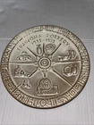 Frankoma Pottery 1933-1983 50 Years COMMEMORATIVE DECORATIVE  8 1/2 INCHES Plate