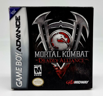 Mortal Kombat Deadly Alliance GBA Nintendo Gameboy Advance