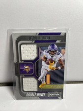 2022 Panini Playbook - Double Moves Relics Justin Jefferson #DM-5 /199