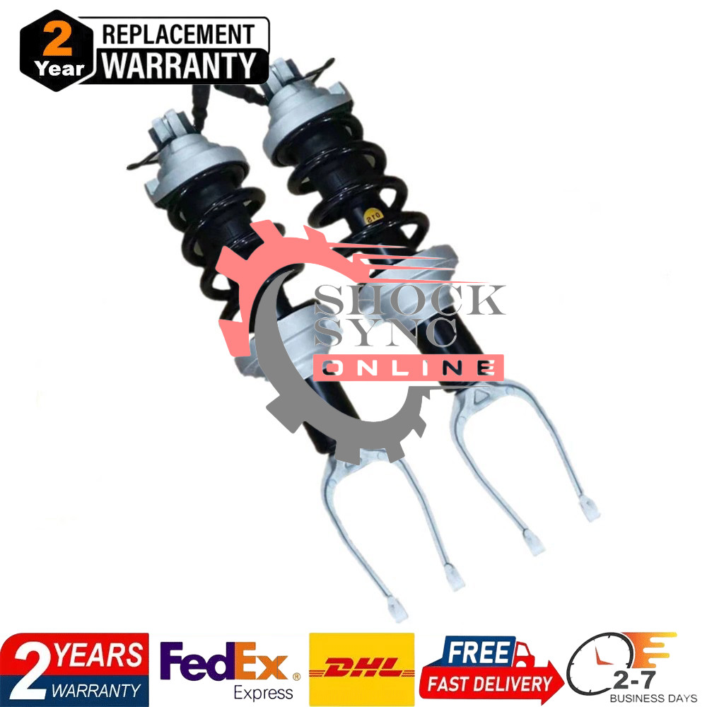Pair Front Shock Absorber Struts w/Magnetic For Audi R8 2016-21 4S0412019S 5.2L