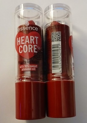 Essence Heart Core Fruity Lip Balm Bold Blackberry -Lot of 2