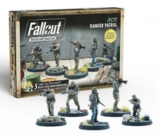 Modiphius Entertainment Fallout Wasteland Warfare NCR Ranger Patrol Miniatures S
