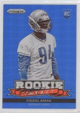 2013 Panini Prizm Rookie Impact Wal-Mart Blue Prizm Ezekiel Ansah #23 0i5j