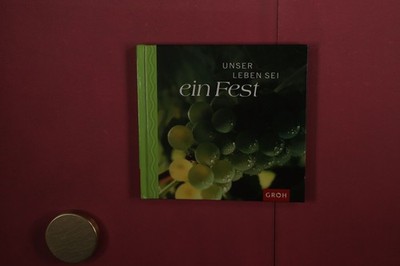 386413 Annemarie Weidemann UNSER LEBEN SEI EIN FEST Groh Verlag HC