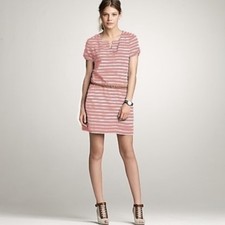 J. Crew Boathouse Red Stripe Dress 39308