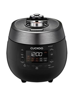 CUCKOO Twin Pressure Rice Cooker 6-Cup Uncooked/12-Cup Cooked Nonstick Inner
