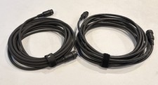 Lot Of Two K5600 Lighting Extension Cables Black for Joker 25 ft.