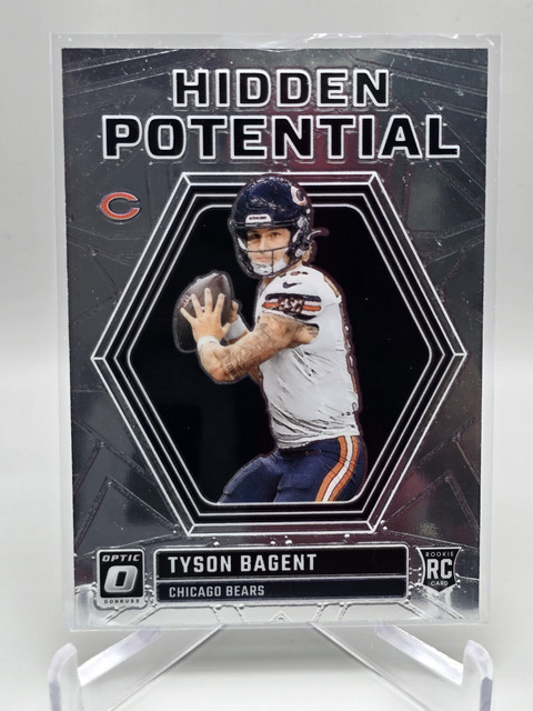 Tyson Bagent 2023 Panini Donruss Optic Hidden Potential
