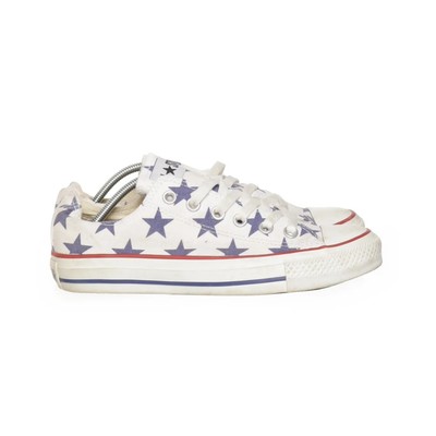 Converse, Canvas Sneaker, Größe: 37 1/2, Wolle, Blau/Weiß #XE3