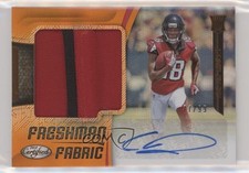 2018 Certified Mirror Orange 77/99 Calvin Ridley #211 Auto 0g6k