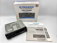 Pioneer Keh-3430b Vintage Car Stereo Cassette Player Boxed With Manual