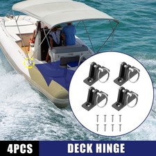 Cerniera a ponte in nylon 4 pezzi con perno e anello per gommone Bimini barca kayak canoa