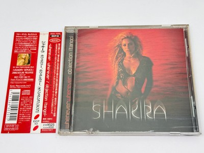 [CD] Shakira Whenever, Wherever / Objection (Tango) Japan Import EICP-53 Promo